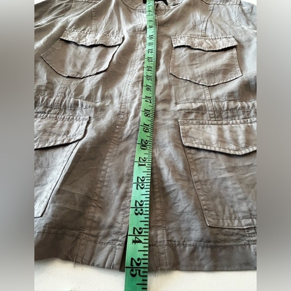 Sanctuary Safari Utility Jacket With Roll Up Sleeves Size Medium - Picture 5 of 12
